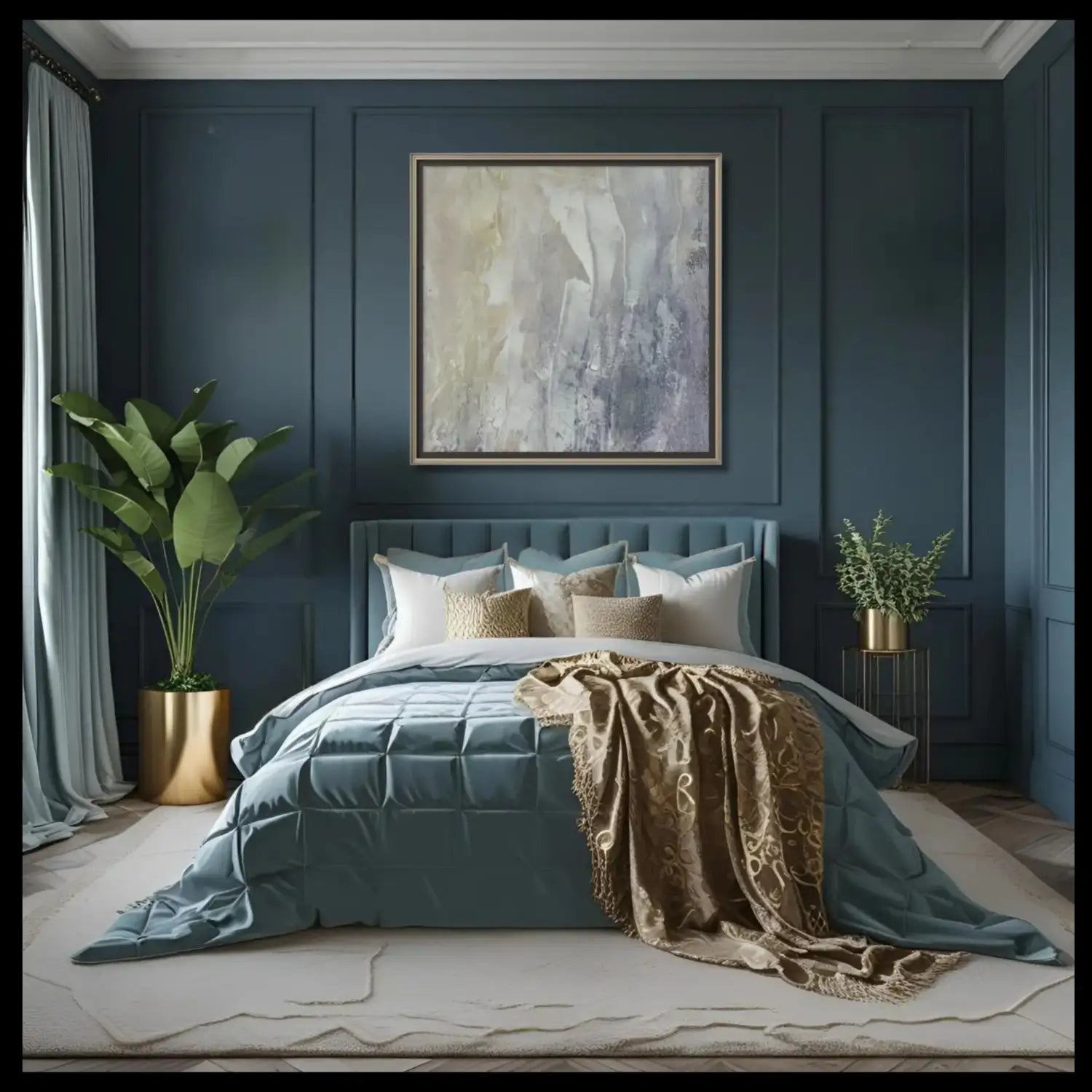 Blue Bedroom Bliss - Stunning bedroom inspiration ideas