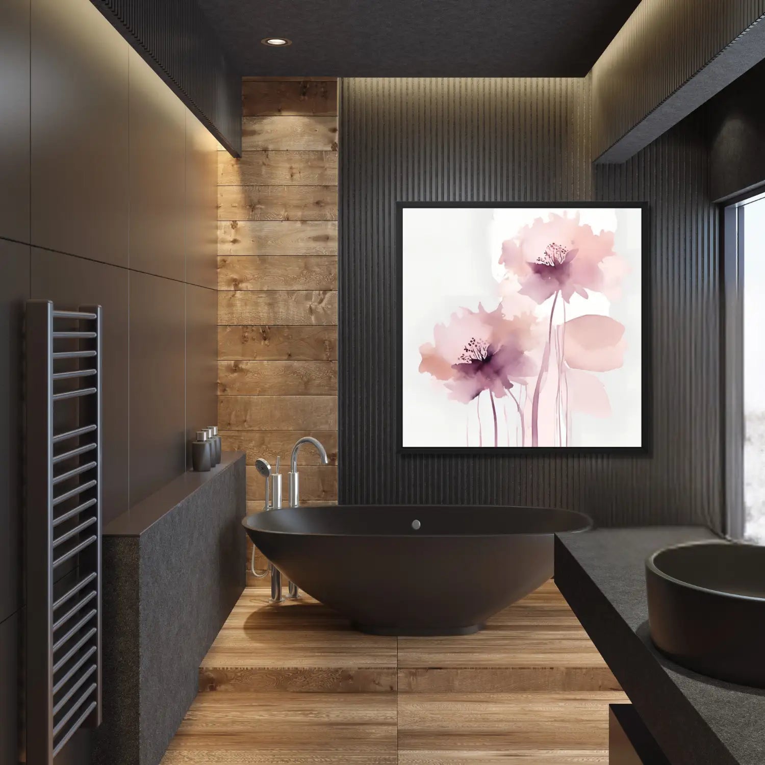 Awakening II - Blush wall art for calm spaces