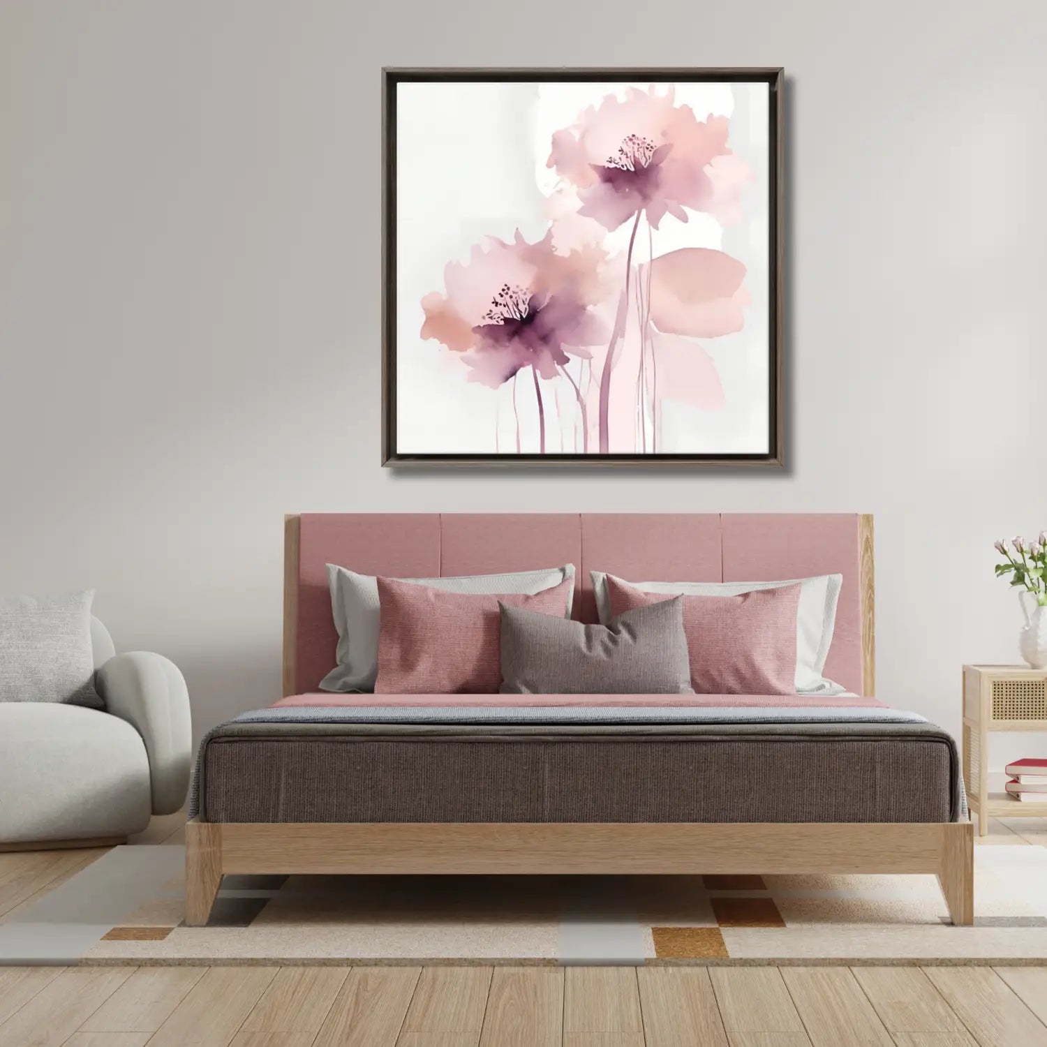Awakening II - Blush wall art for calm spaces