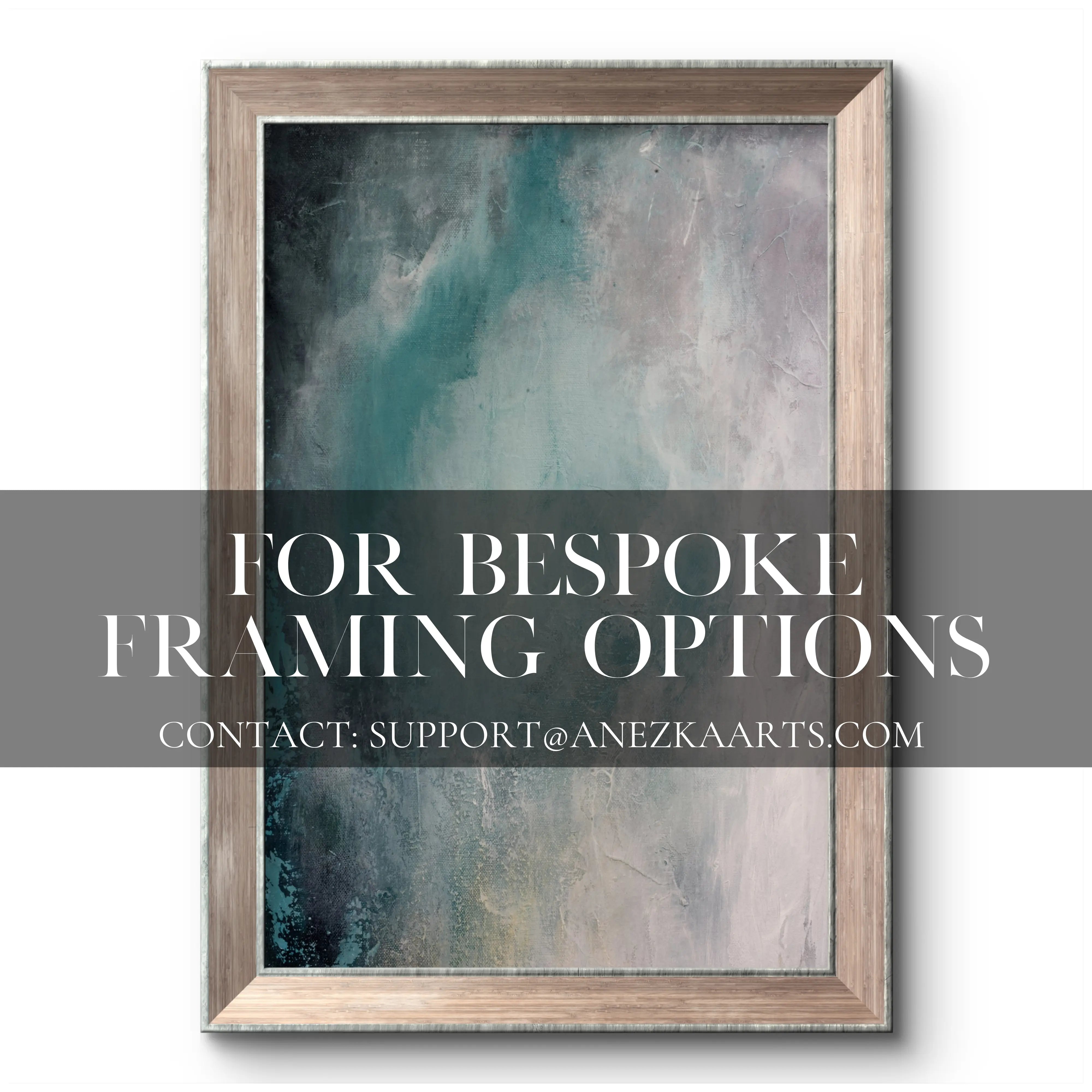 Refinement | Tranquil Framed Canvas Art