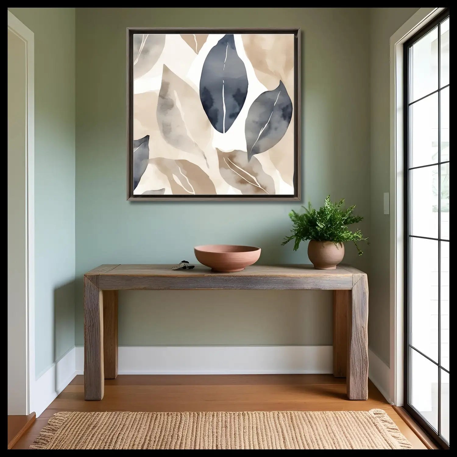 Escape - Framed botanical print