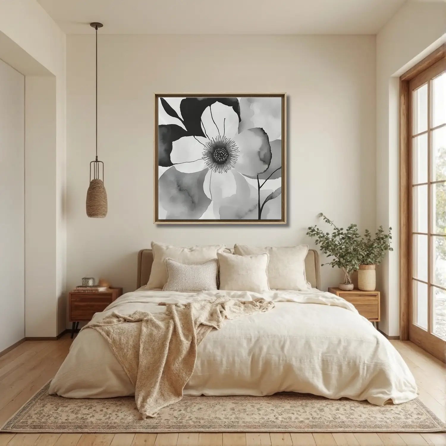 Vergänglichkeit - Wabi Sabi Wandkunst