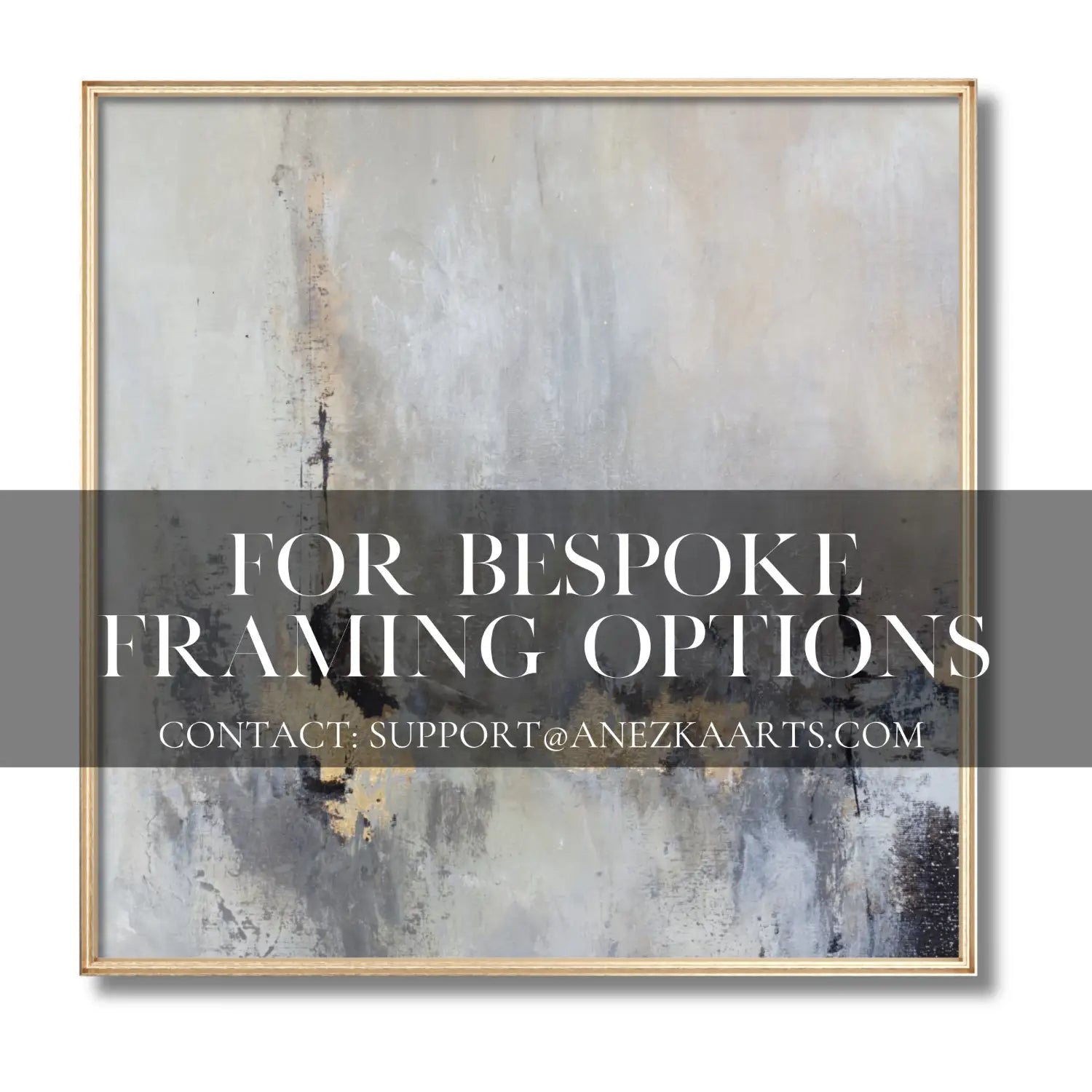 Majestic Glimmer - Gold Abstract Art