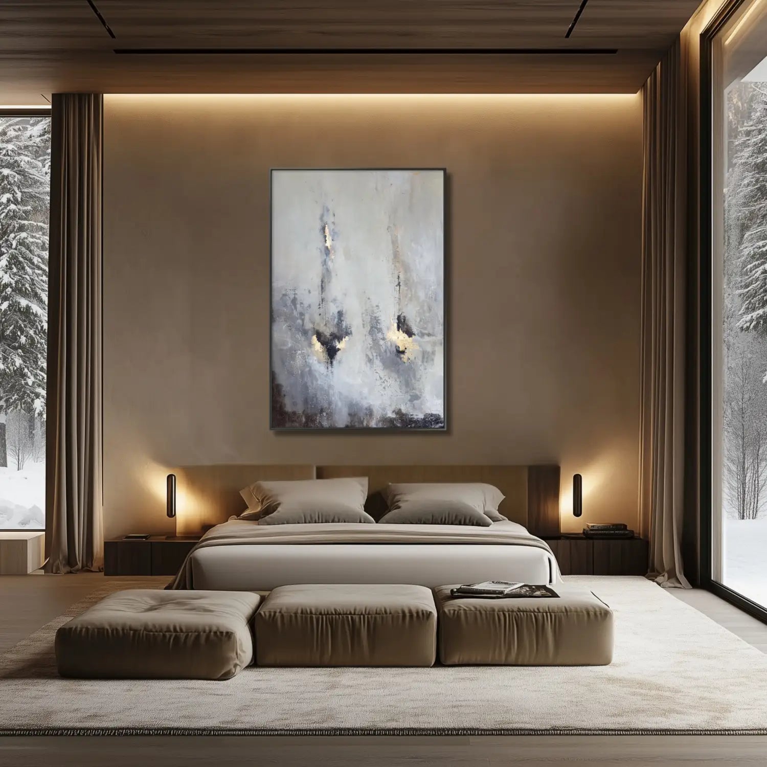 Majestic harmony - Gold limited edition print