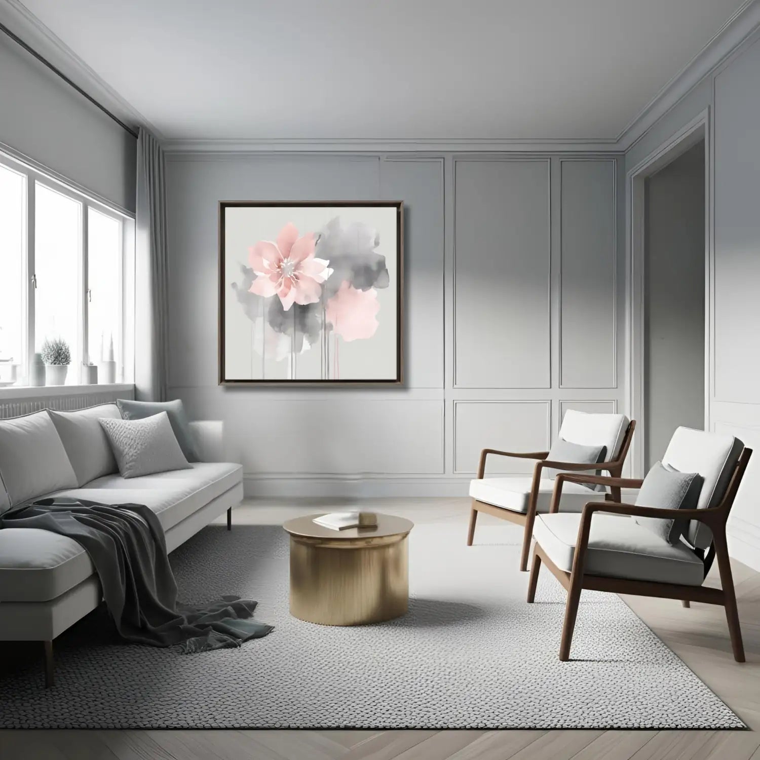 Nordic Bloom - Scandi inspired wall art