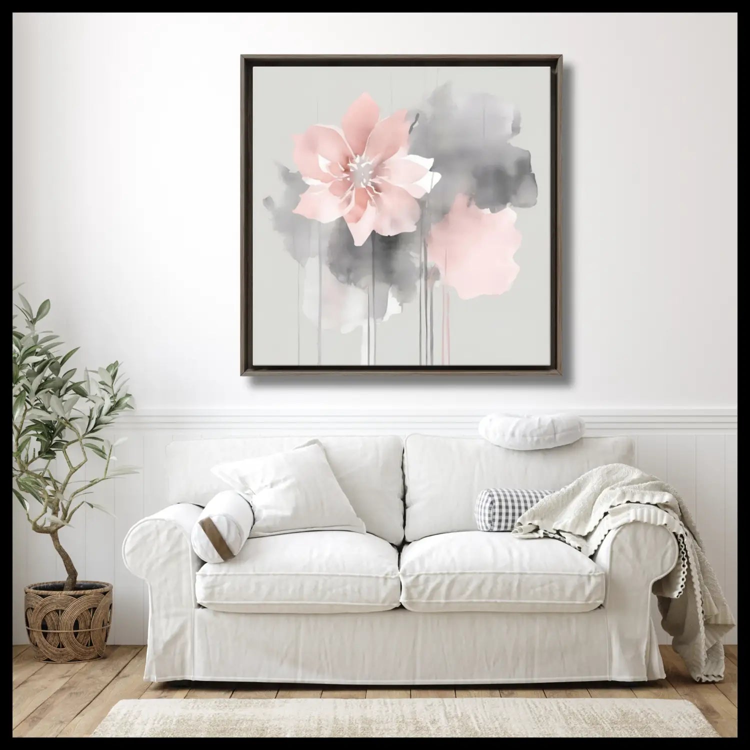 Nordic Bloom - Scandi inspired wall art