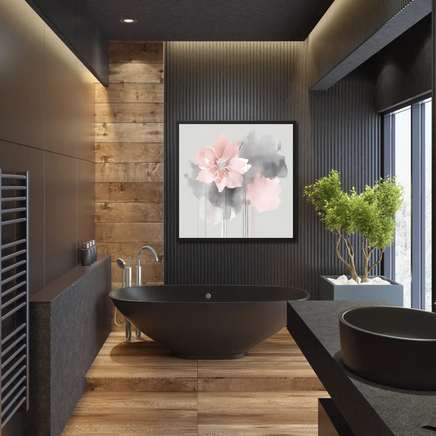 Nordic Bloom - Scandi inspired wall art