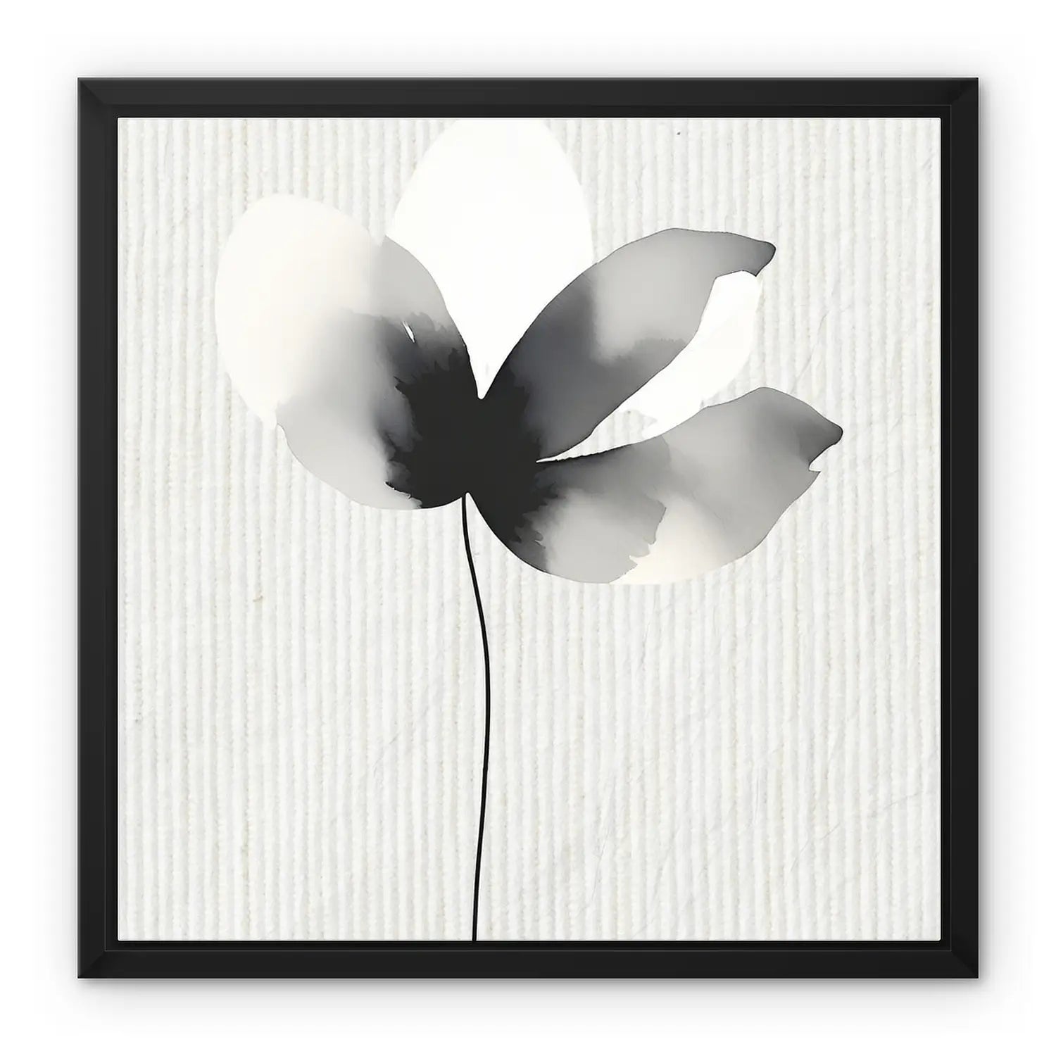 Perfectly Imperfect – Wabi Sabi inspirierte schwarz-weiße Wandkunst