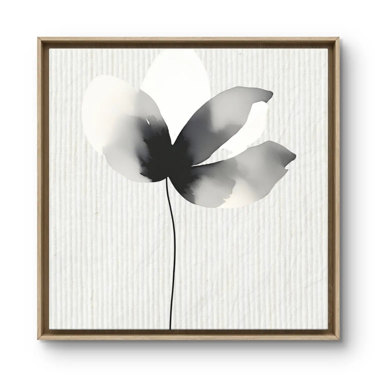 Perfectly Imperfect – Wabi Sabi inspirierte schwarz-weiße Wandkunst