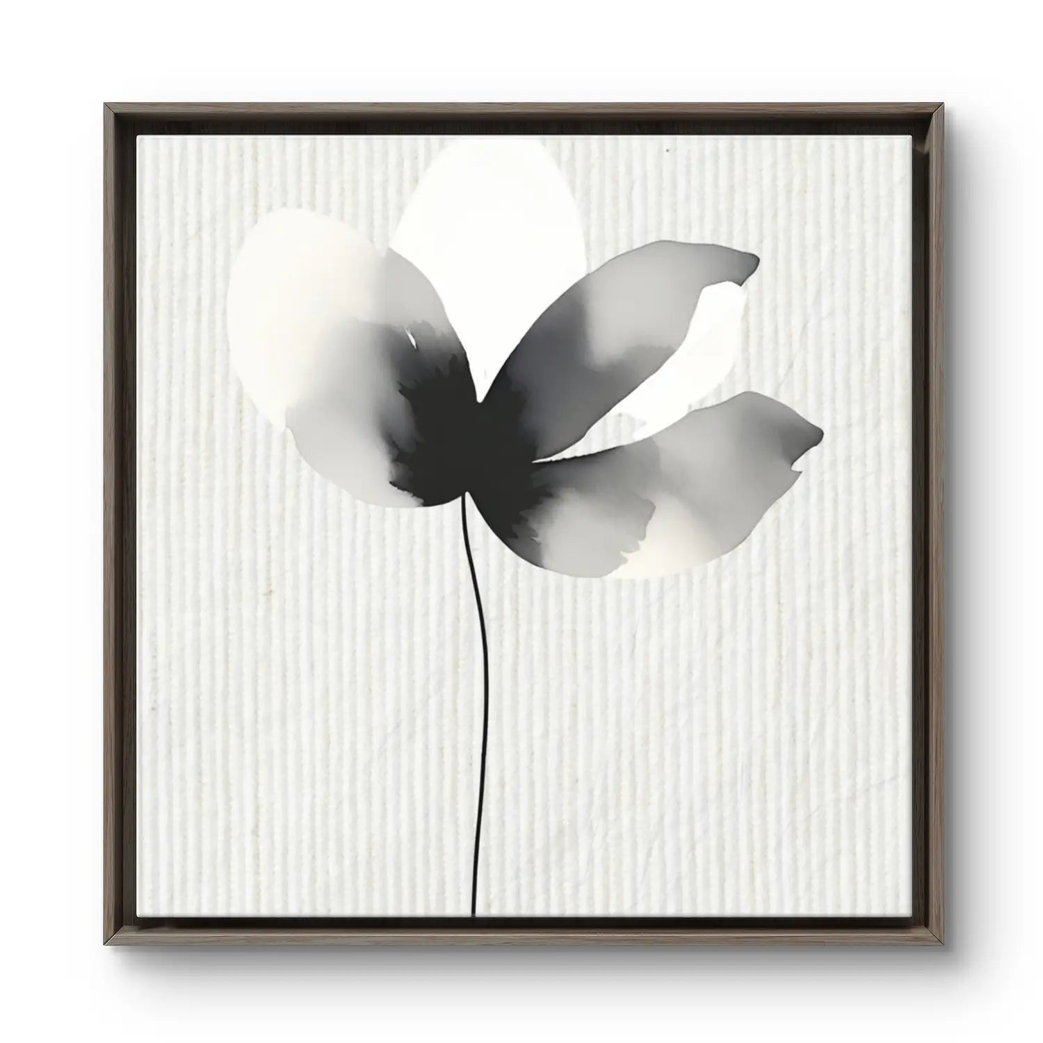 Perfectly Imperfect – Wabi Sabi inspirierte schwarz-weiße Wandkunst