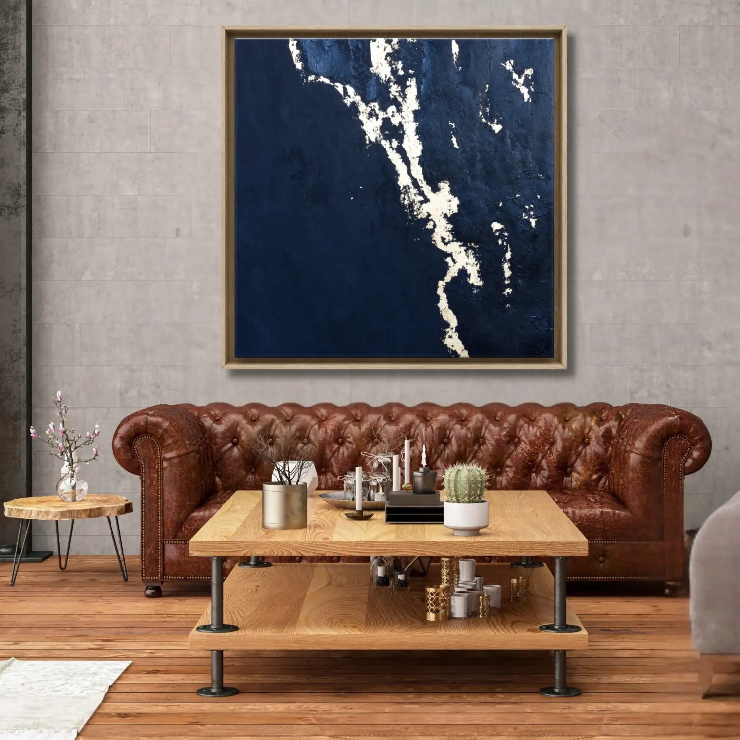 Prestige - Black canvas art for dark interiors