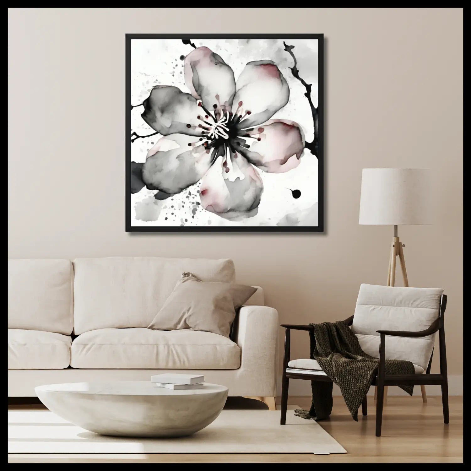 Sakura Bloom - timeless minimalist wall art