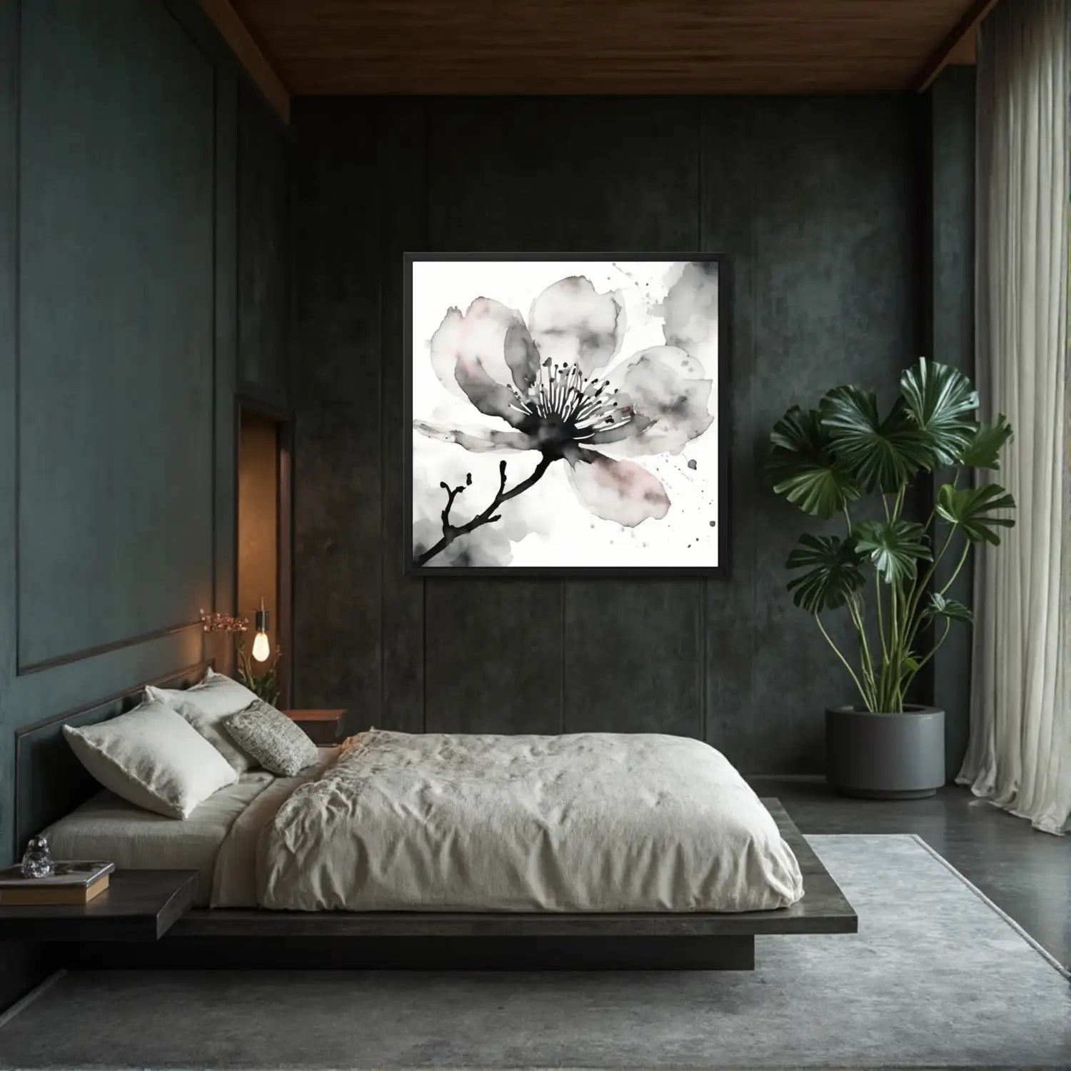 Sakura Blossom - Japandi inspired canvas art