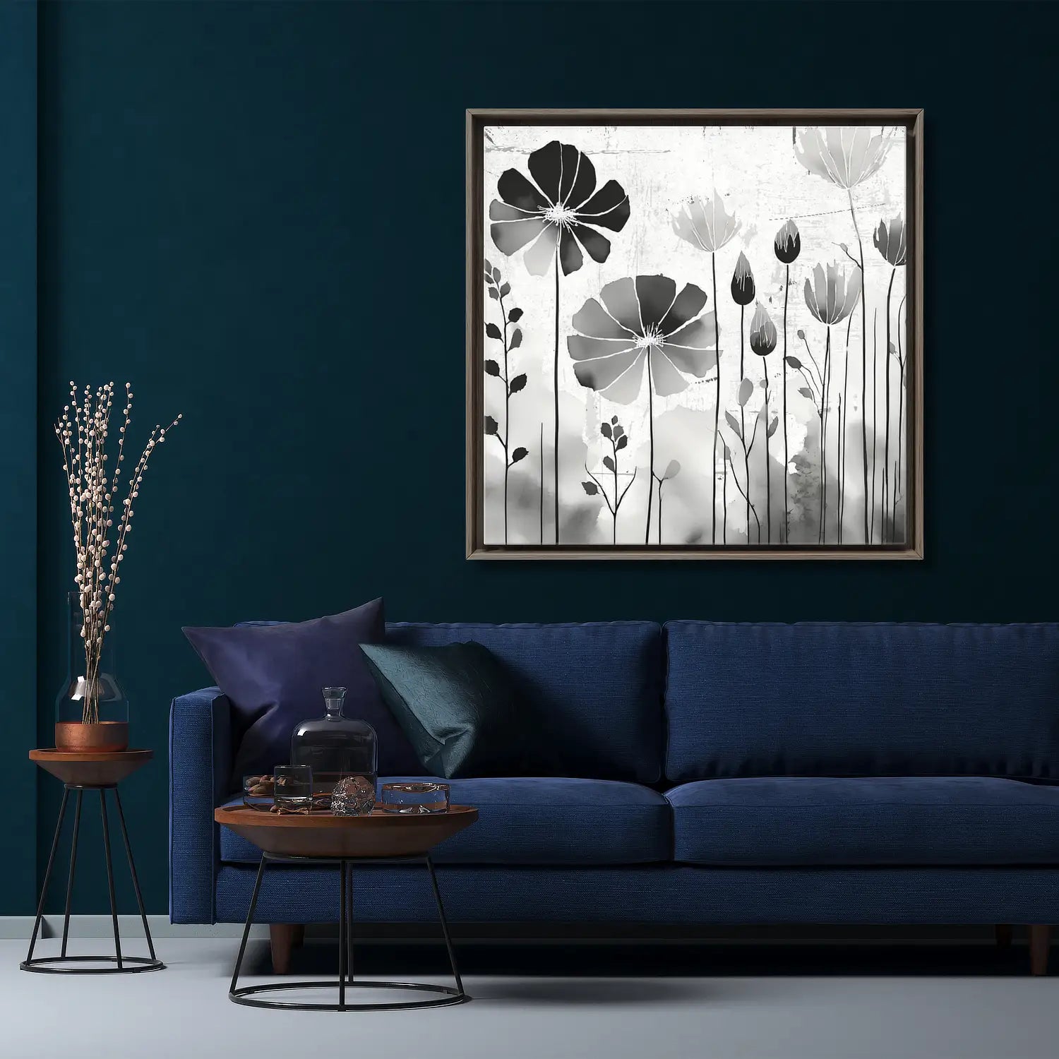 Unity - Gerahmter botanischer Druck