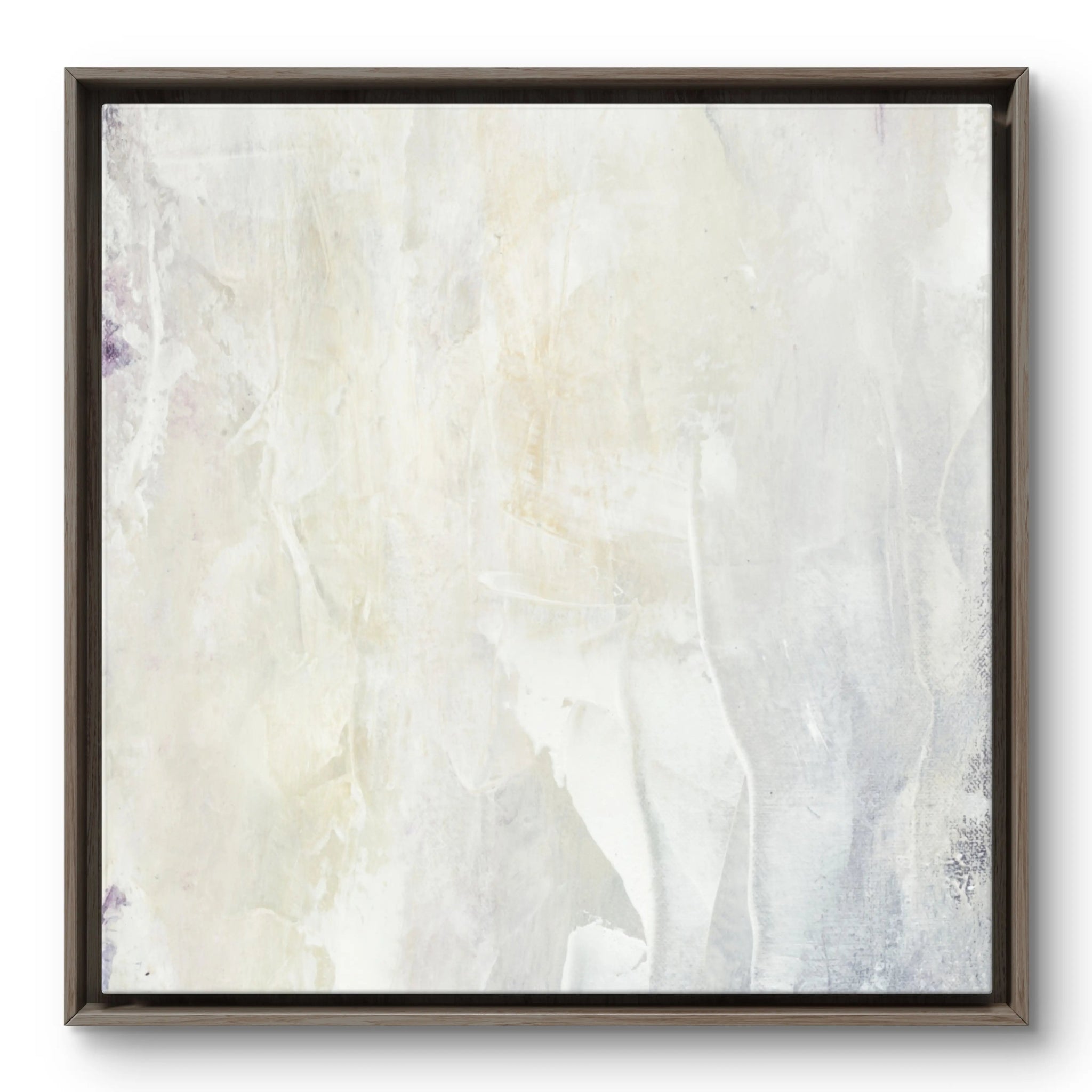 Creamy Finesse | Framed Monochrome Canvas Art - Anez Ka Arts Luxury Wall Art