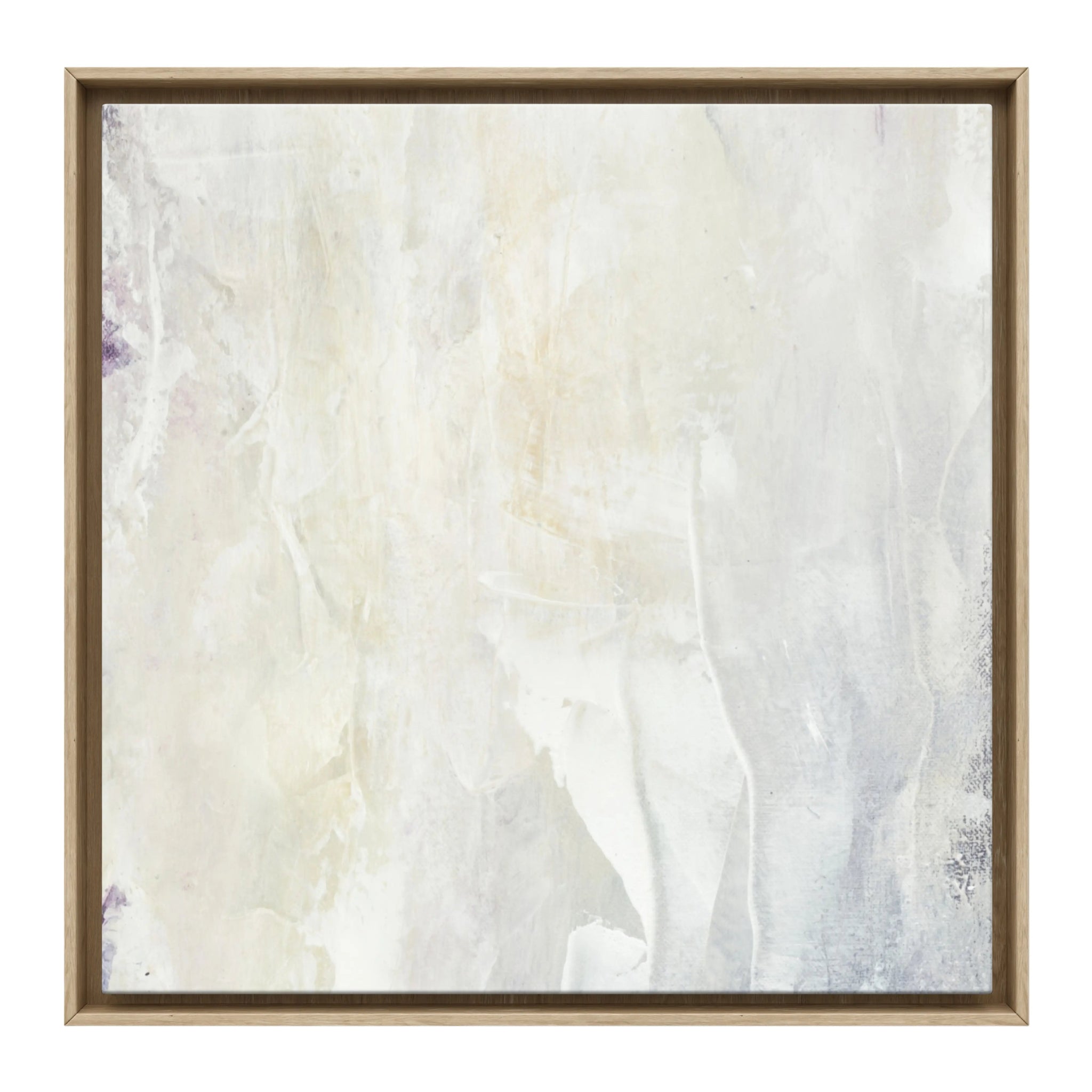 Creamy Finesse | Framed Monochrome Canvas Art - Anez Ka Arts Luxury Wall Art