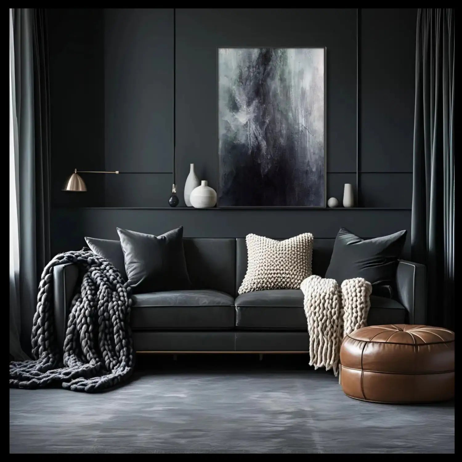 Dive into Darkness: Creating a Curated, Dreamy Interior – 5 Essential Tips