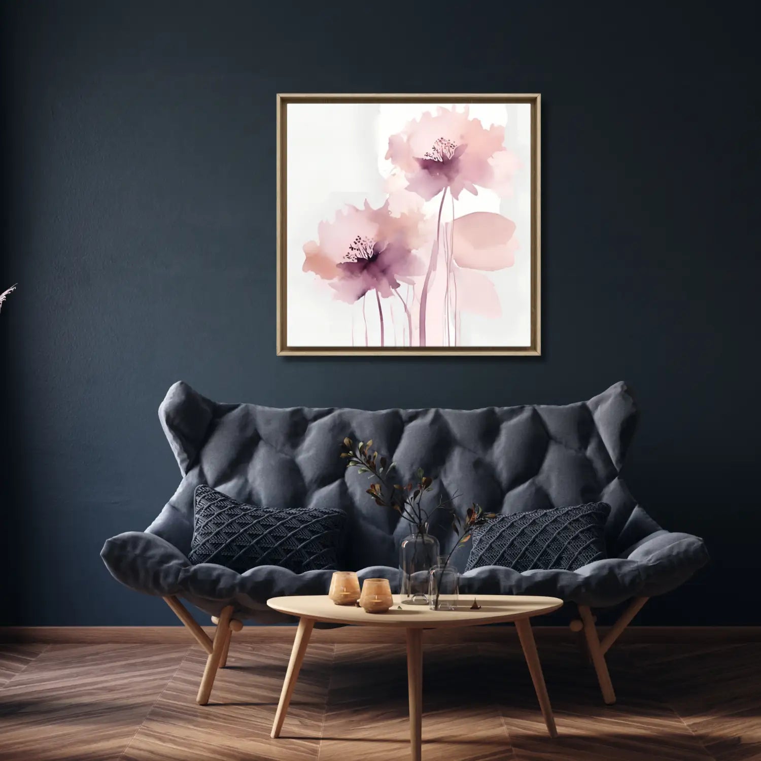 Awakening II - Blush wall art for calm spaces