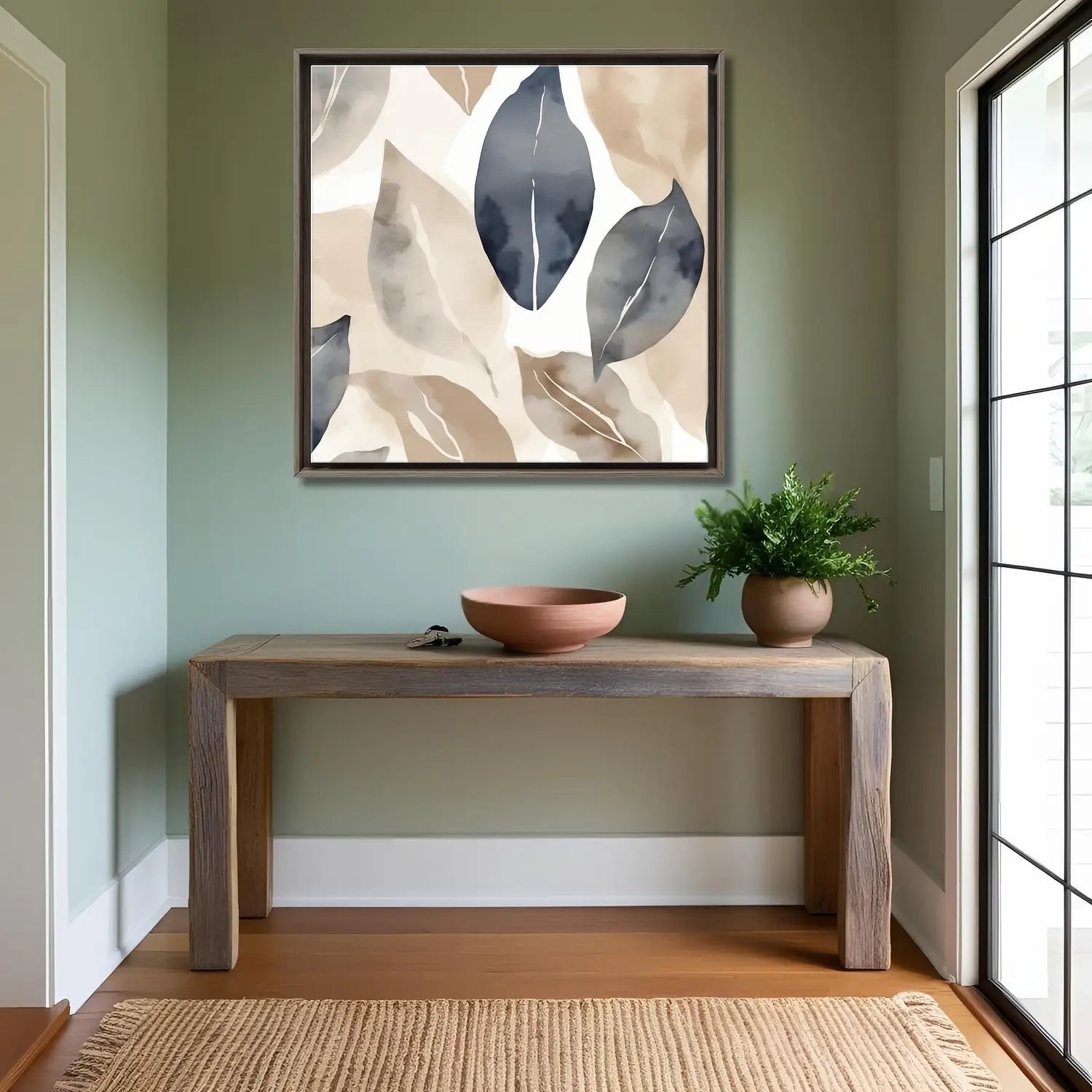 Escape - Framed botanical print