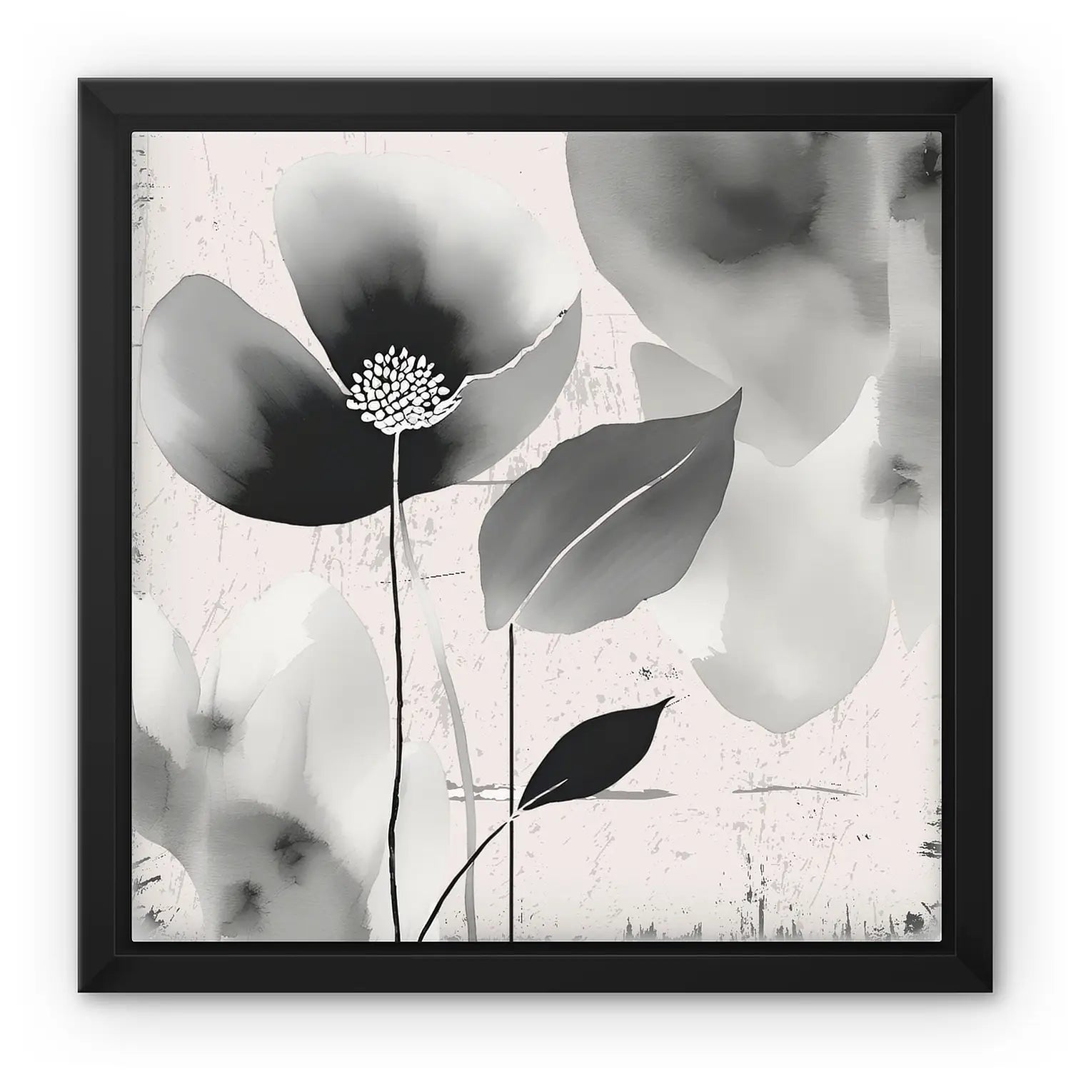 Hope - Abstract floral wall art