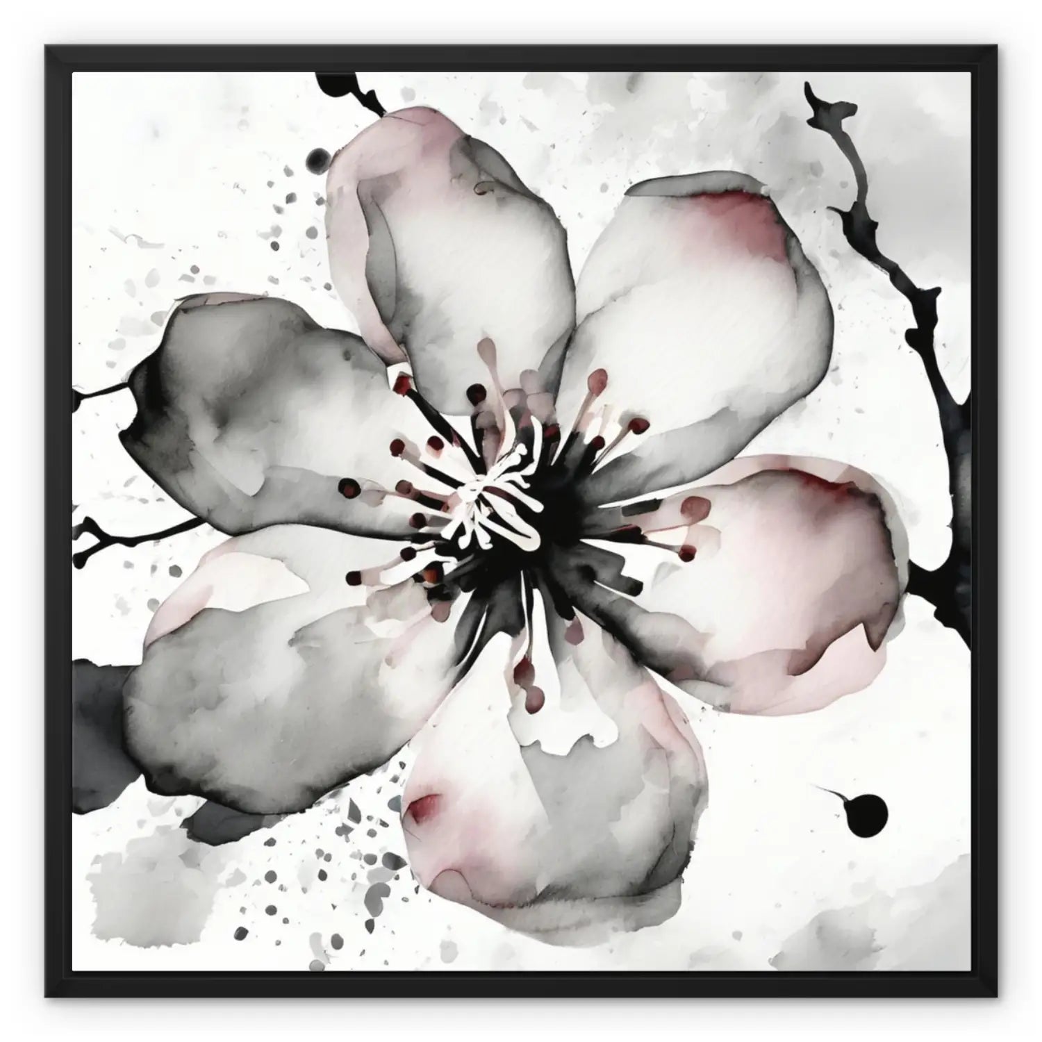 Sakura Bloom – zeitlose minimalistische Wandkunst 