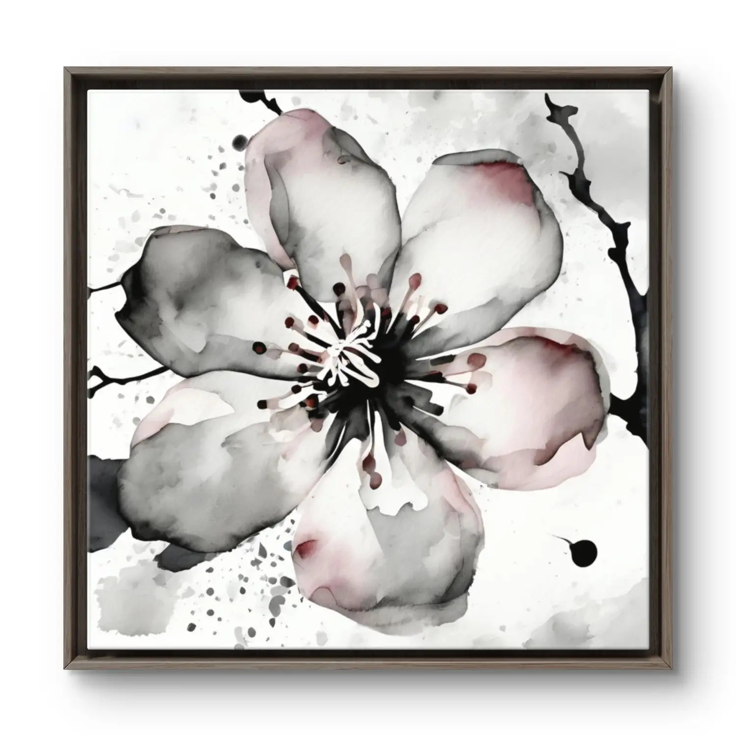 Sakura Bloom – zeitlose minimalistische Wandkunst 