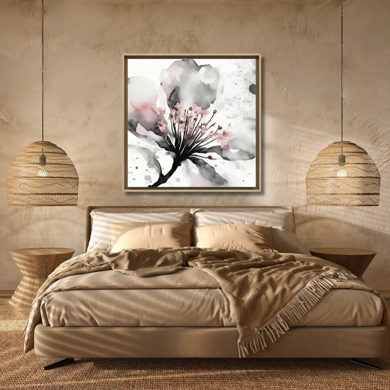 Sakura Still - impresión artística de flor de cerezo 
