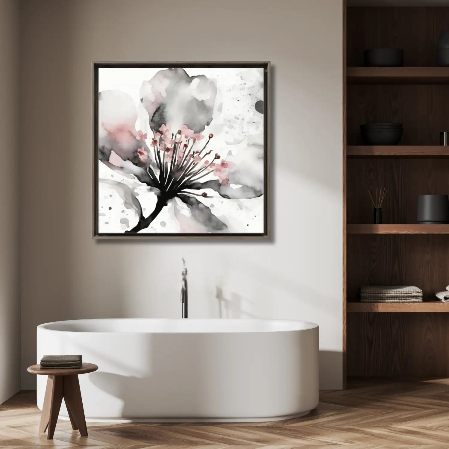 Sakura Still - impresión artística de flor de cerezo 