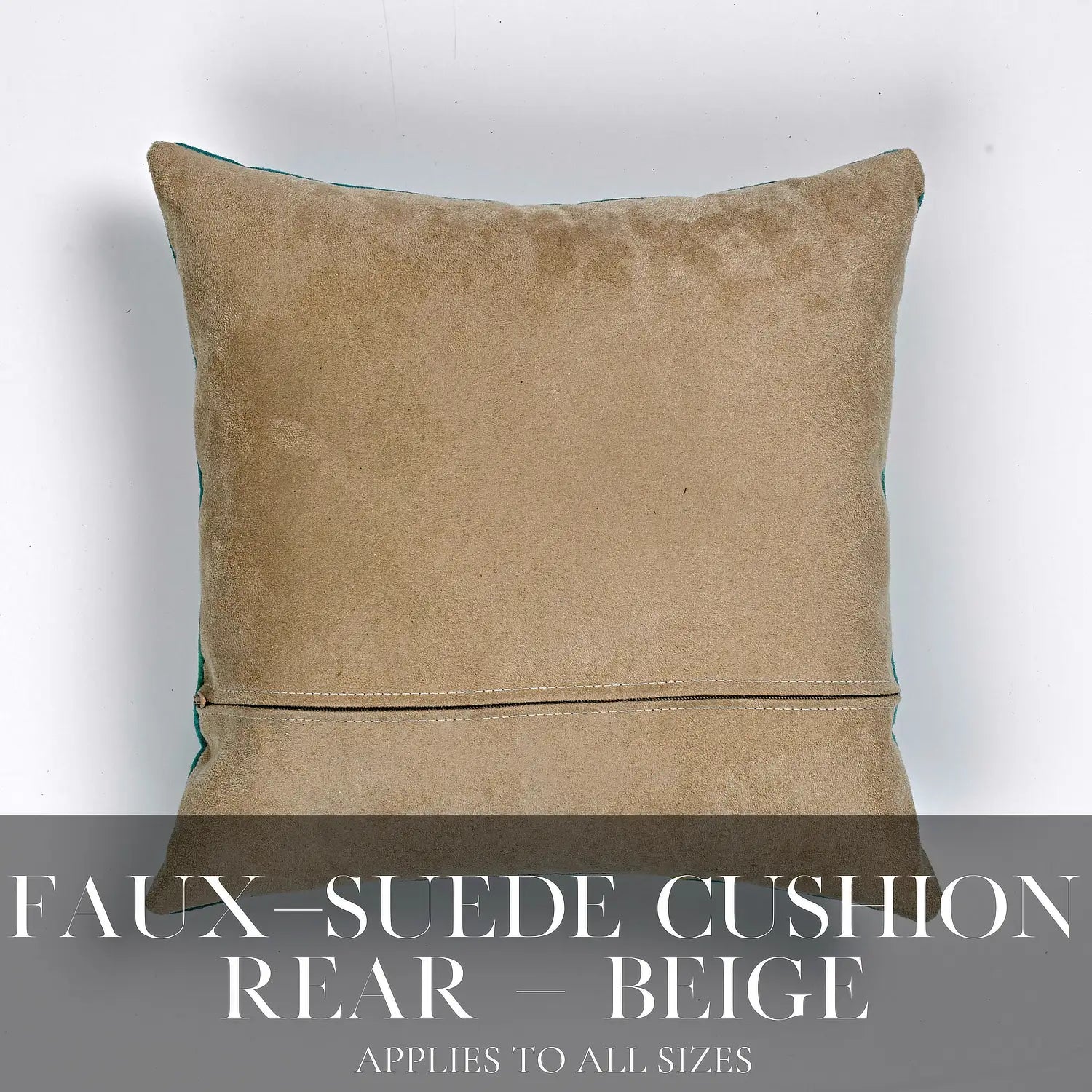 Bloom - Suede accent pillow for couch