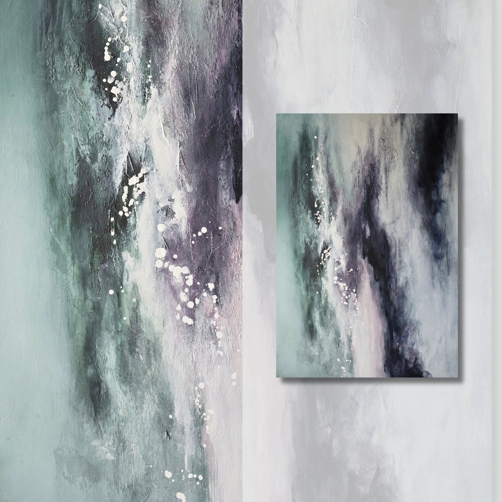 Luxe | Luxury Abstract Painting for Modern Living - Anez Ka Arts Luxury Wall Art