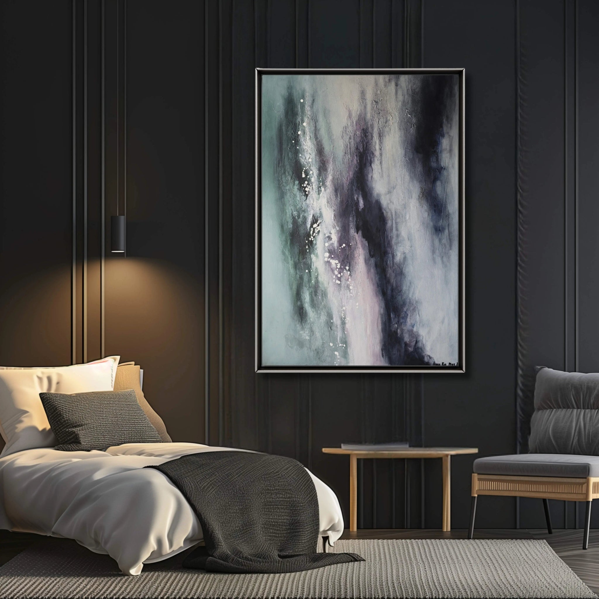 Luxe | Luxury Abstract Painting for Modern Living - Anez Ka Arts Luxury Wall Art