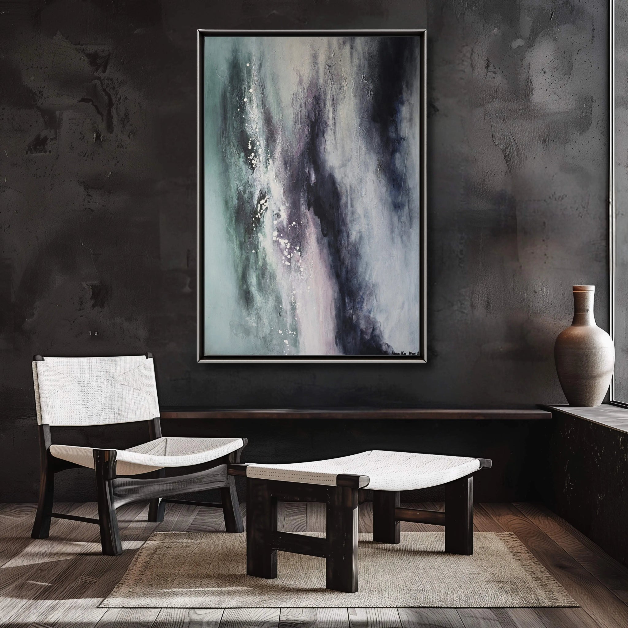 Luxe | Luxury Abstract Painting for Modern Living - Anez Ka Arts Luxury Wall Art